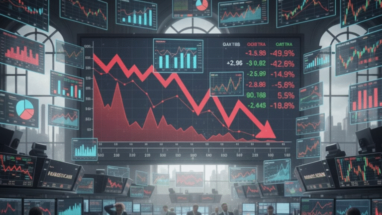 Sensex crashes over 750 points; investors lose about  ₹6 lakh crore— Why did the Indian stock market fall? Explained