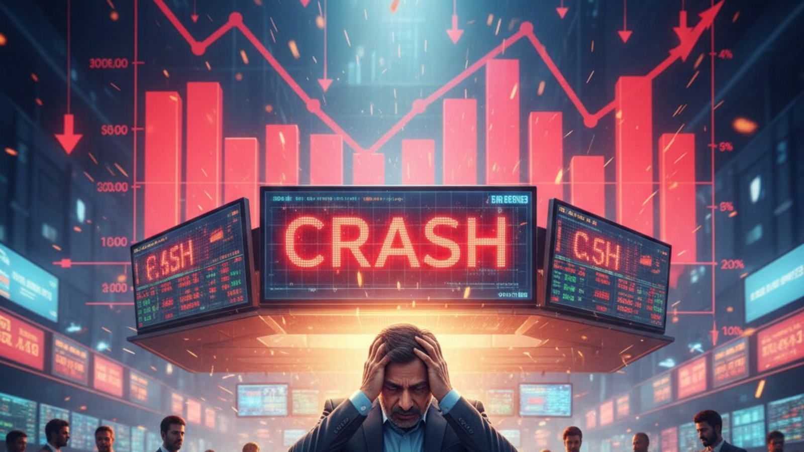 Sensex falls 300 points; over 900 stocks hit 52-week lows on BSE— 10 key highlights from Indian stock market today