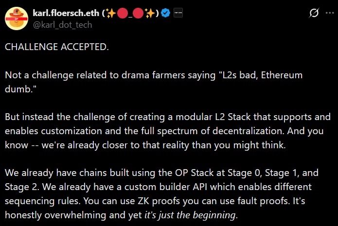 Ethereum L2 Builders Debate Scaling Role After Vitalik’s Rollup Rethink