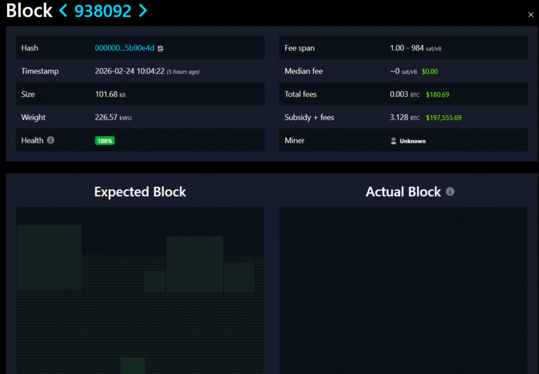 Solo Bitcoin Miner Hits Rare 3.125 BTC Jackpot With Rented Hashrate
