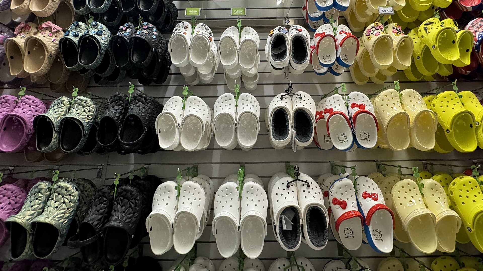 Stocks making the biggest moves midday: Crocs, Cisco, Lululemon, AppLovin & more