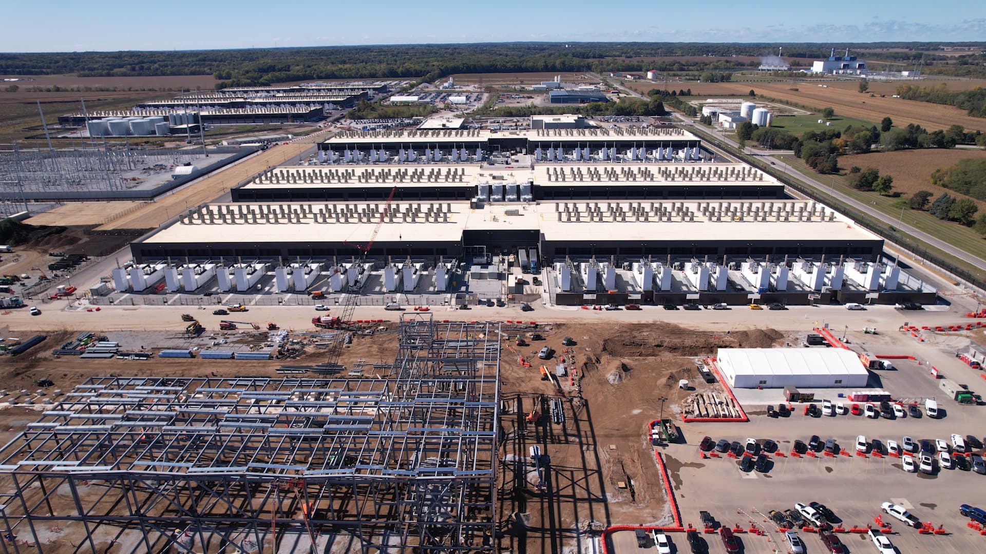 Amazon's biggest AI data center is now operational in Indiana, powering Anthropic without Nvidia