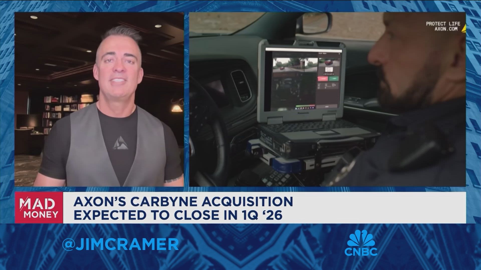 Axon CEO Rick Smith talks acquiring emergency tech firm Carbyne
