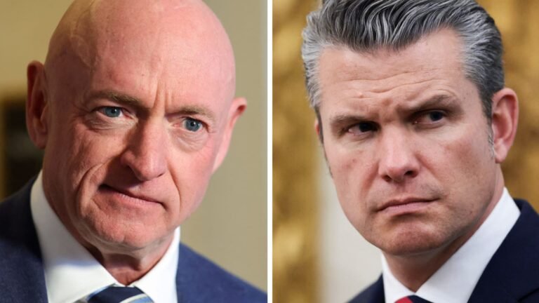Judge blocks Pentagon chief Hegseth's censure of Sen. Kelly over troops video, for now