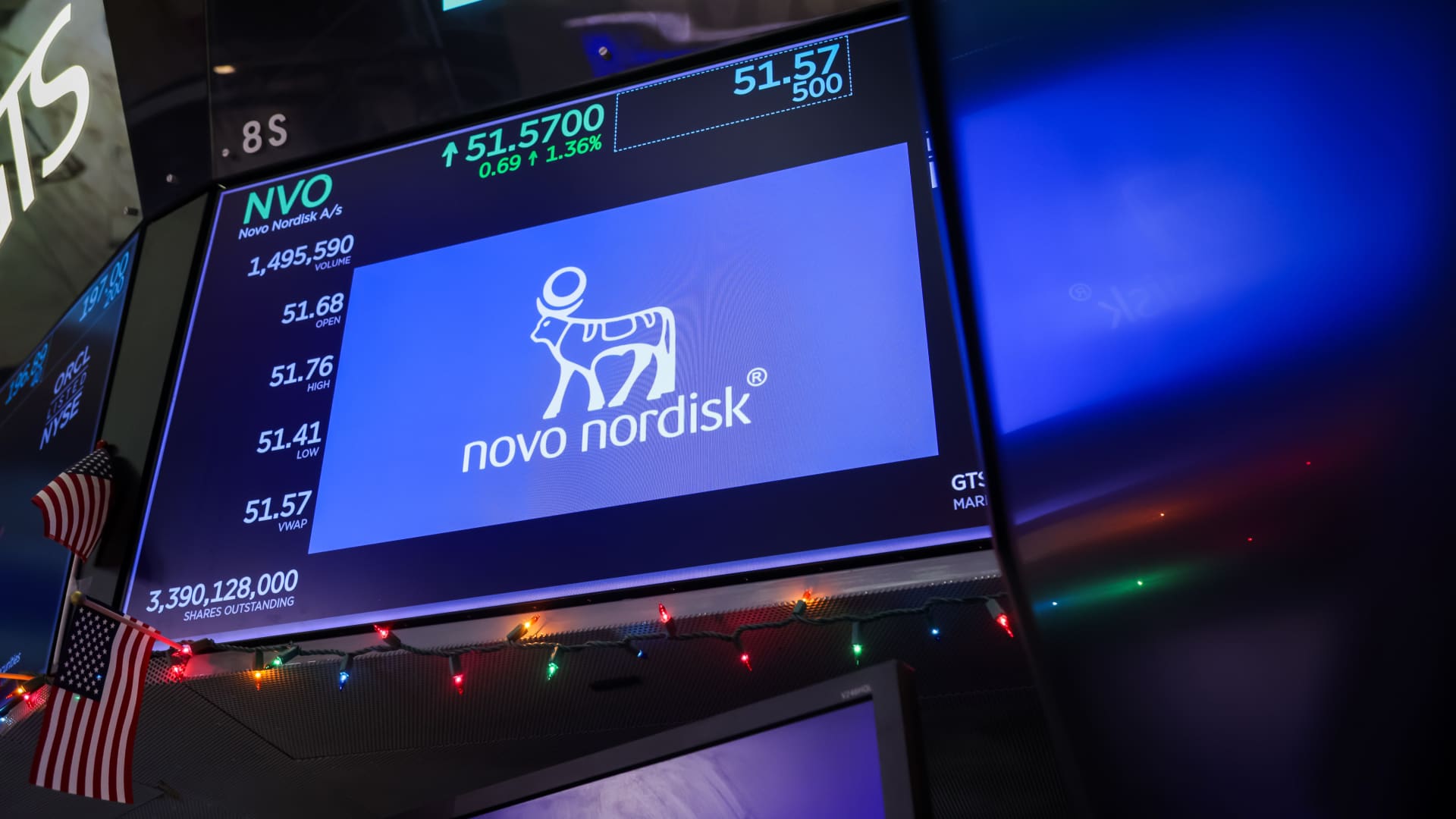 Novo Nordisk shares tumble 11% after company forecasts sales declines this year