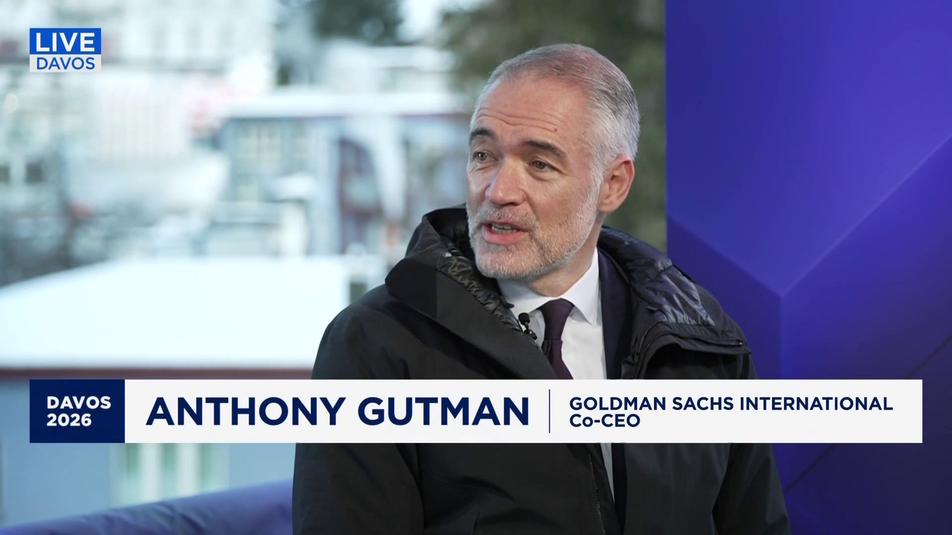 Goldman Sachs Int'l Co-CEO: Volatility is new normal, clients are used to it