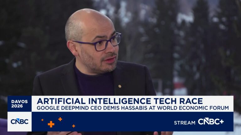 Google DeepMind CEO on state of the AI race, push towards AGI and AI impact on jobs