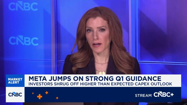 Meta jumps on earnings beat, strong Q1 guidance