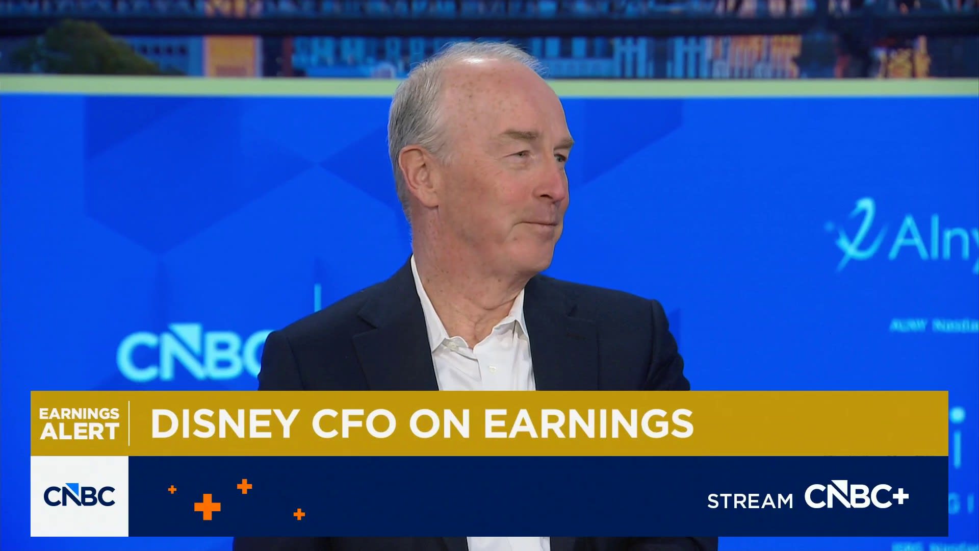 Disney CFO Hugh Johnston on Q1 results: The company has a lot of momentum right now