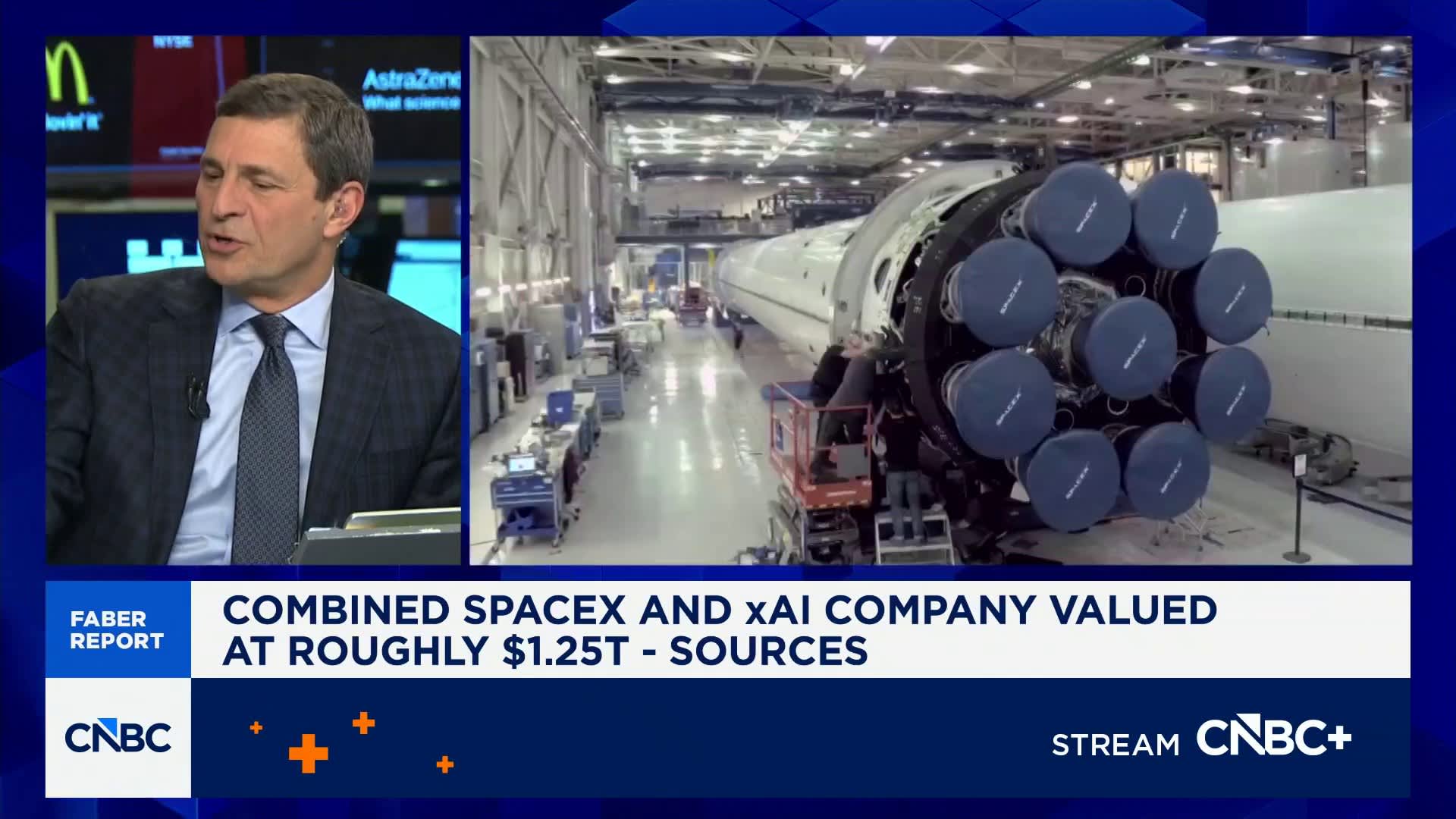 Faber Report: Combined SpaceX and xAI company valued at roughly $1.5T
