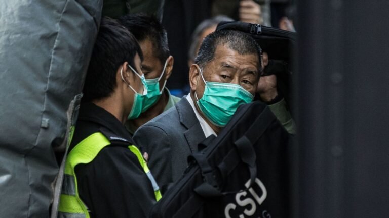 Hong Kong media baron and pro-democracy activist Jimmy Lai sentenced to 20 years in prison
