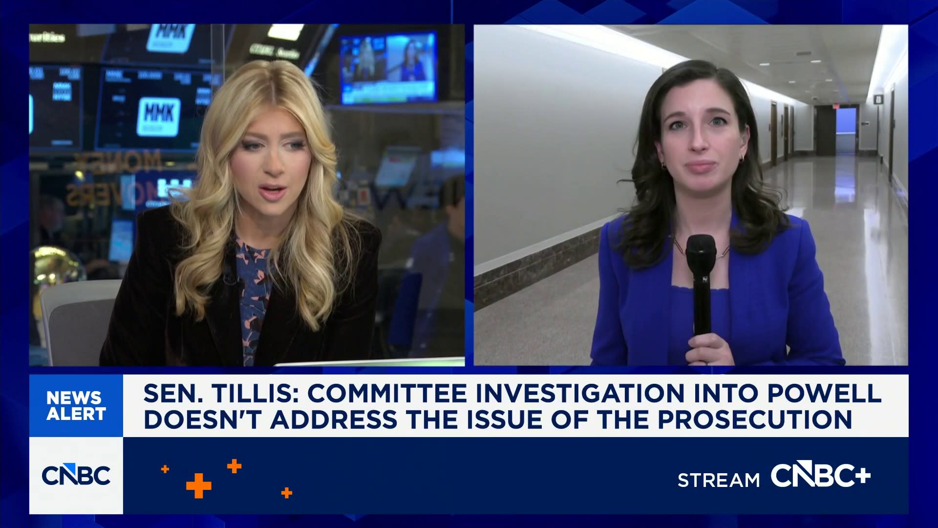 Sen. Tillis: Committee investigation into Powell doesn't address the issue of the prosecution