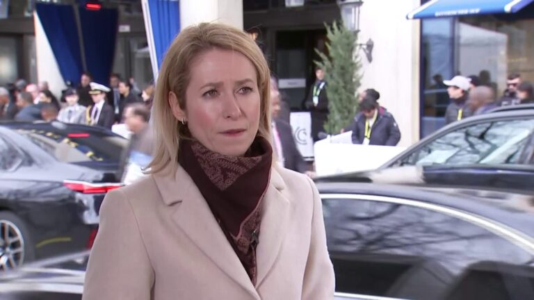 'Appeasement always brings new wars', says EU's Kaja Kallas