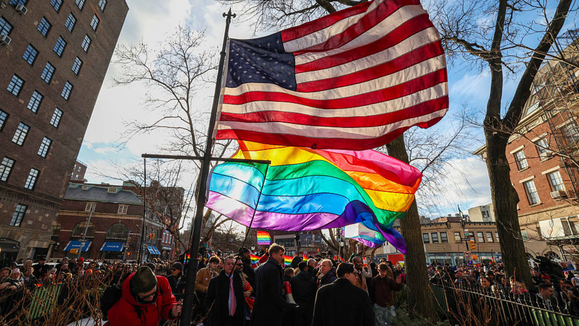 Trump administration sued for Stonewall Pride flag removal in New York