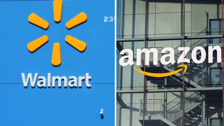 Amazon surpasses Walmart in annual revenue for first time, as both chase AI-fueled growth