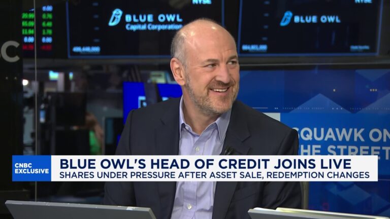 Blue Owl's Craig Packer: We're not halting redemptions, we're just changing the form