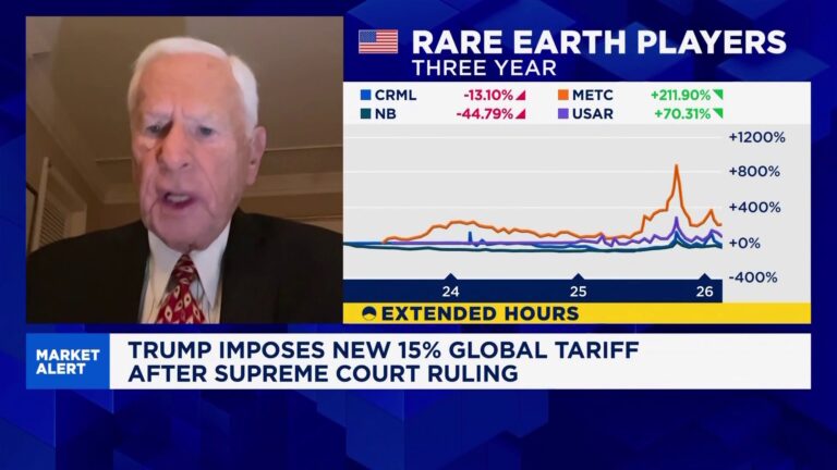 US Critical Materials Chair: U.S. can rival china supply