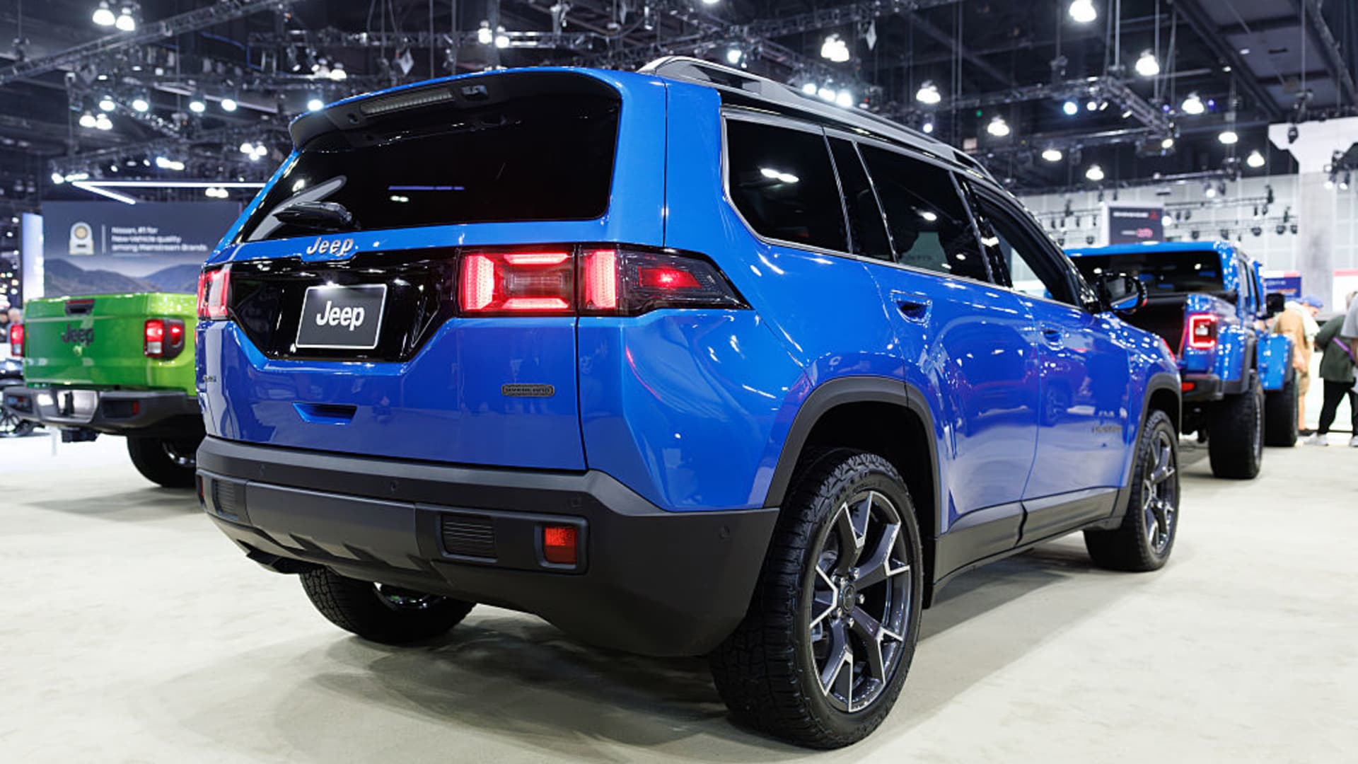 Jeep maker Stellantis posts first annual loss in company history after EV writedowns