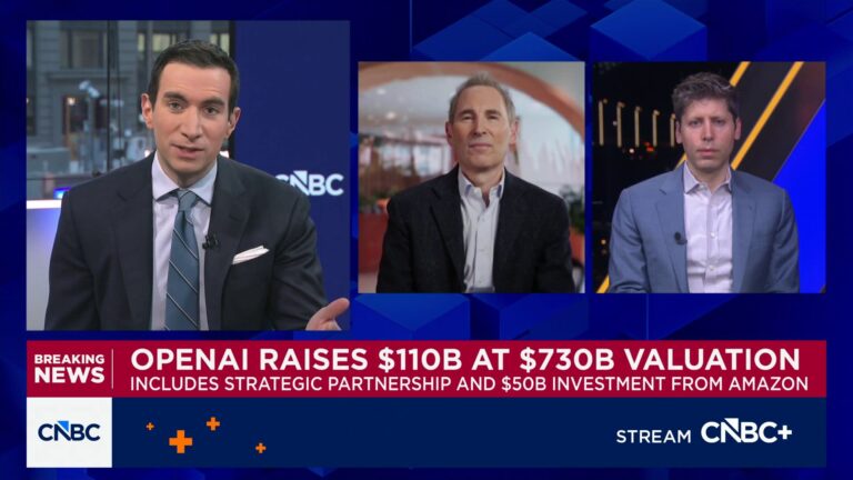 'A very strong, long-term partnership': OpenAI CEO and Amazon CEO on new strategic partnership