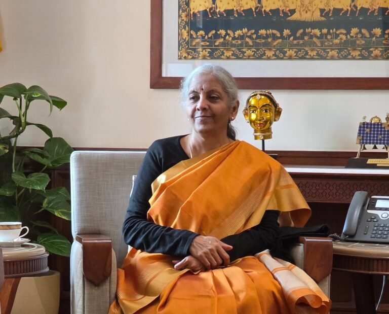Finance minister Nirmala Sitharaman.