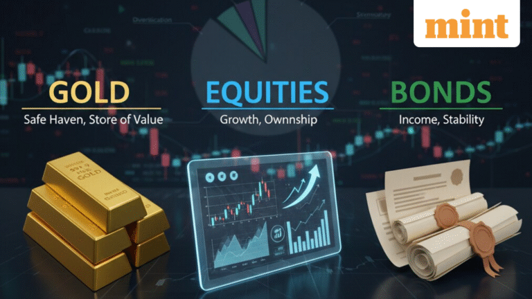 Gold vs equities vs bonds: How to allocate your money amid stock market volatility? Experts explain