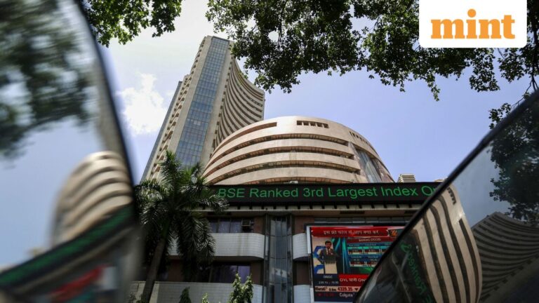 Stock Market Today LIVE: IDFC First Bank share price crashes 15%; Sensex jumps over 500 points, Nifty 50 above 25,700