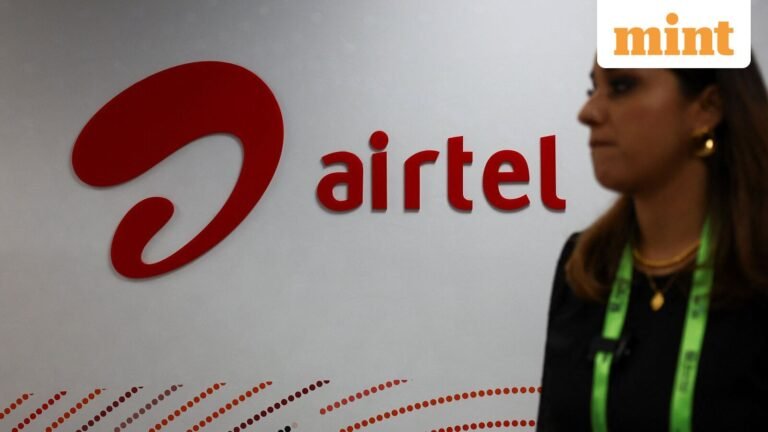 Bharti Airtel share price drops 4% on NBFC expansion plans; biggest intraday fall in 3 months