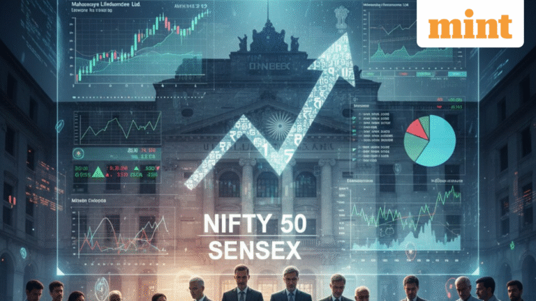 Sensex jumps 480 points, Nifty 50 ends at 25,713— 10 key highlights from the Indian stock market today
