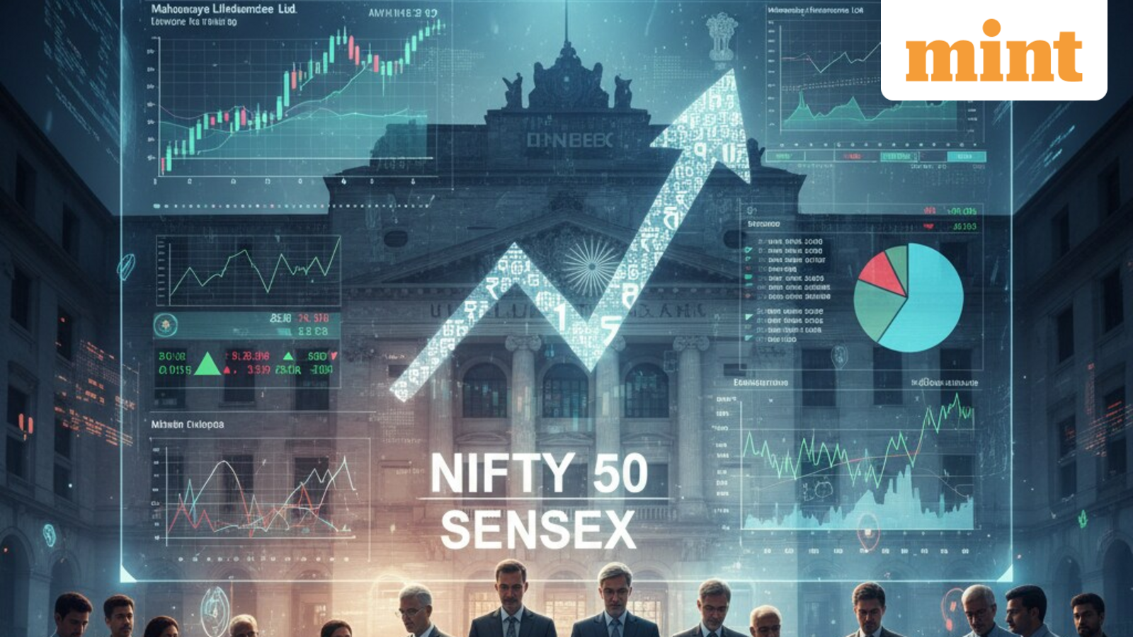 Sensex jumps 480 points, Nifty 50 ends at 25,713— 10 key highlights from the Indian stock market today