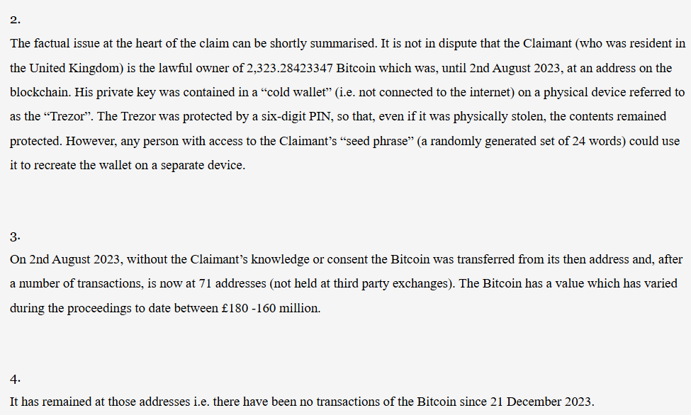 UK Man Accuses Wife of Stealing 2,323 Bitcoin After Filming Seed Phrase