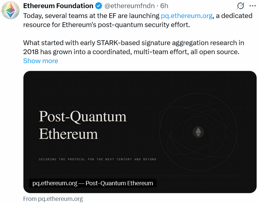 Ethereum Devs Launch Post-Quantum Resource Hub
