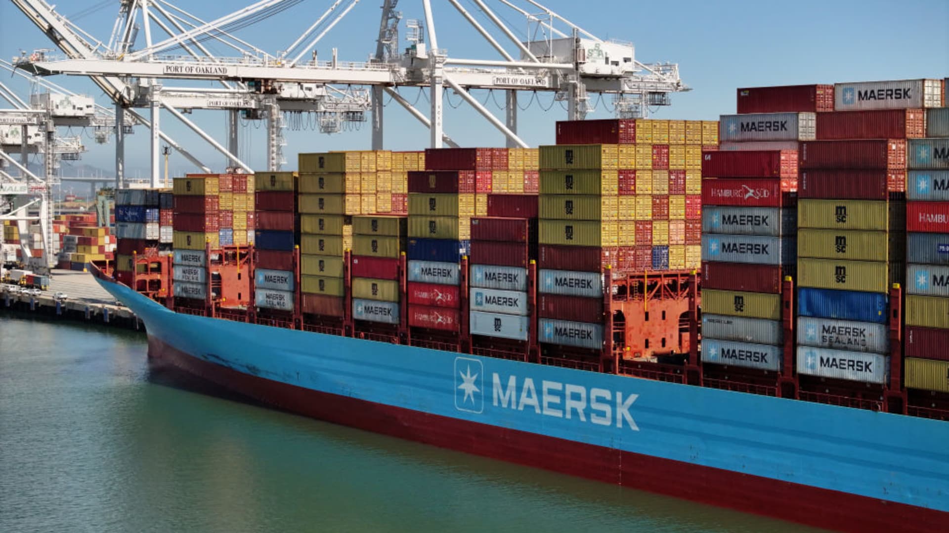 Maersk, a bellwether for global trade, suspends two key shipping services due to Iran war