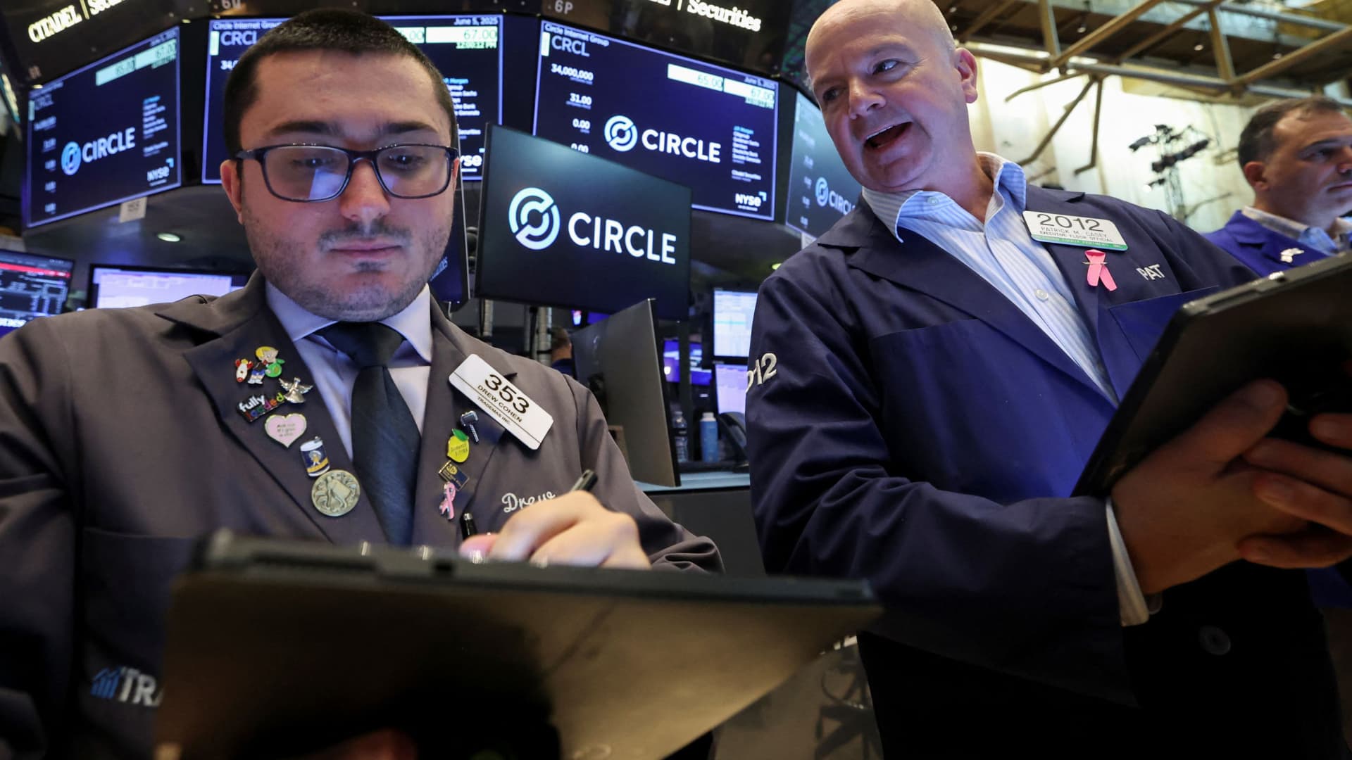 Stocks making the biggest moves midday: Circle Internet Group, SAP, Netgear, Jefferies & more
