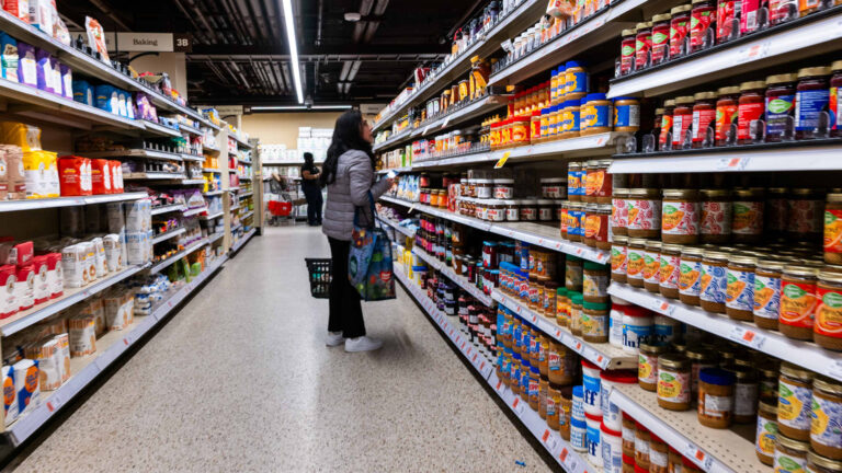 Consumer prices rose 2.4% annually in February, as expected