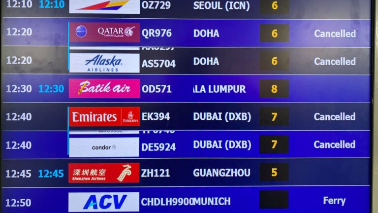 Travel stocks sink after thousands of flights grounded following Iran strikes