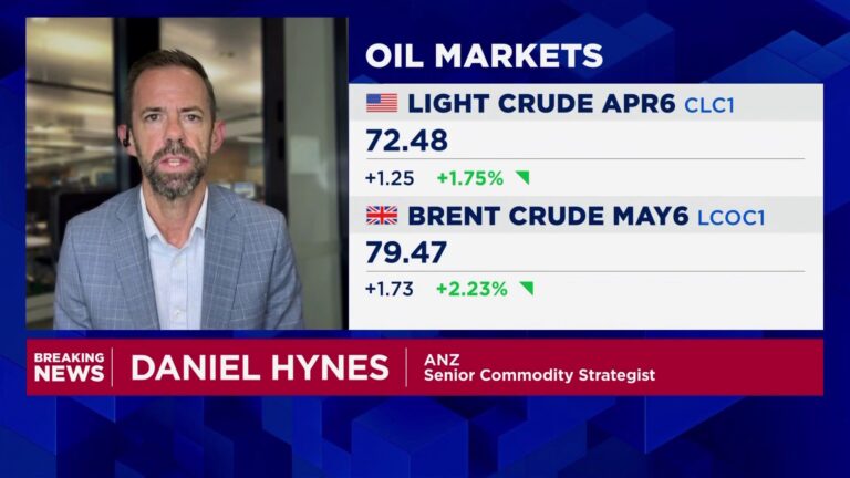 OPEC and the U.S. could begin coordination on oil supplies early next week: ANZ