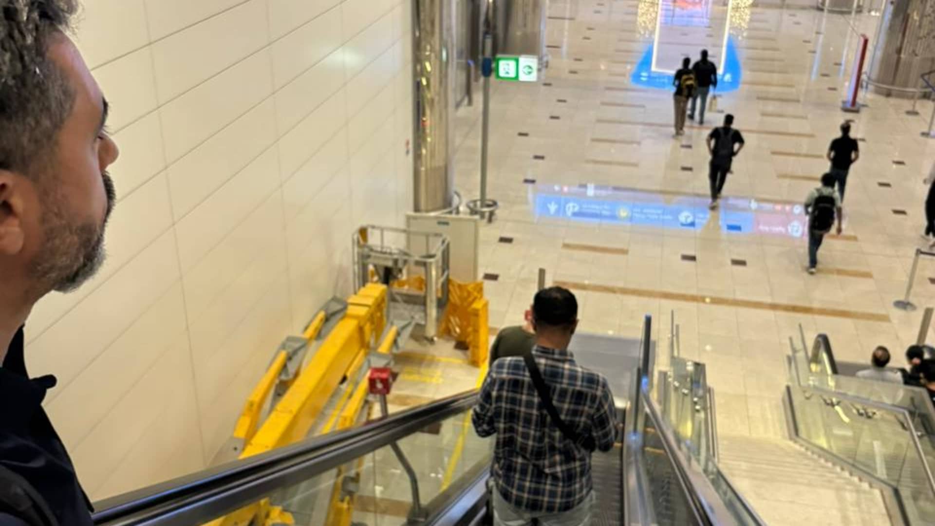 I was on an Emirates flight to Dubai that turned around because of Iranian missiles