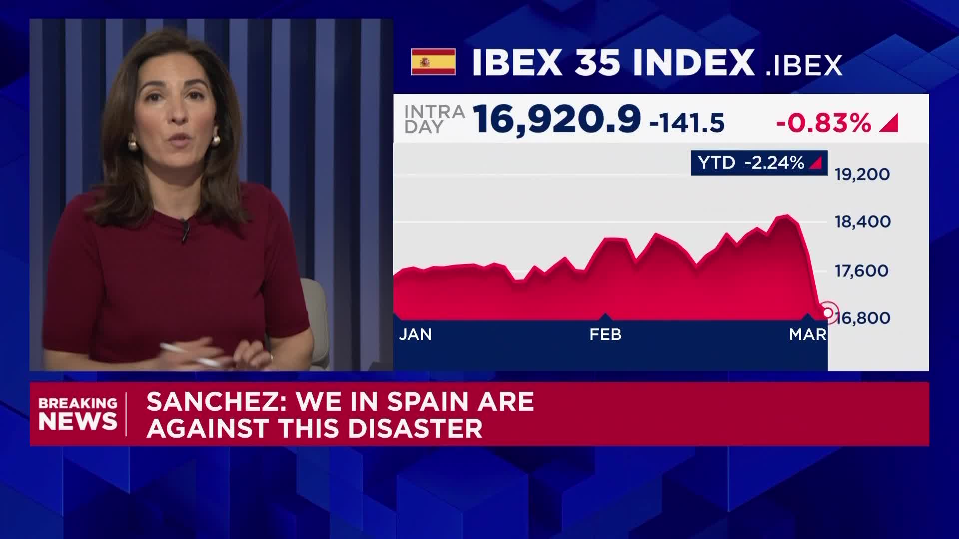 Spain's Sanchez says Middle East crisis is a 'disaster'