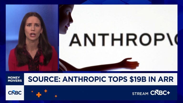 Anthropic tops $19 billion in annual revenue rate