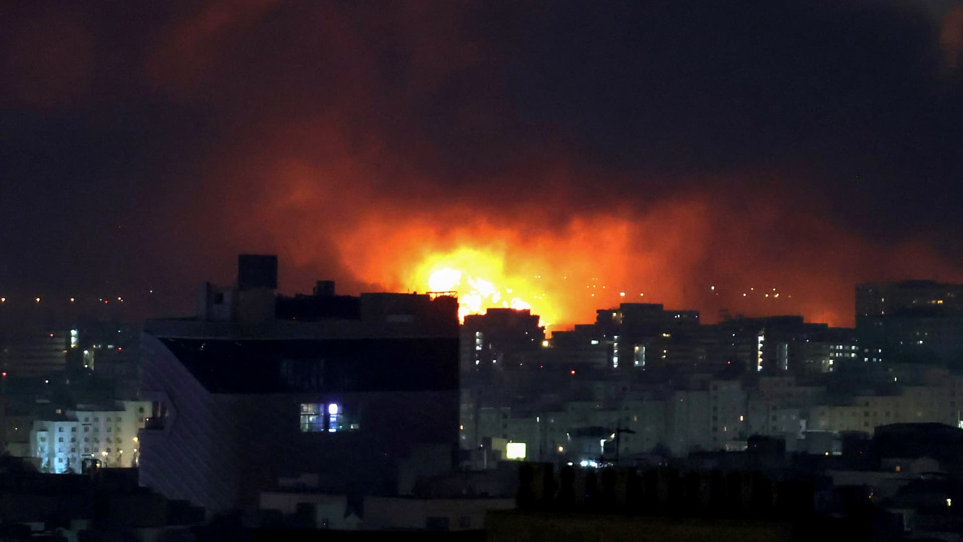 'Not slowing down': One week on, U.S.-Israeli strikes on Iran continue