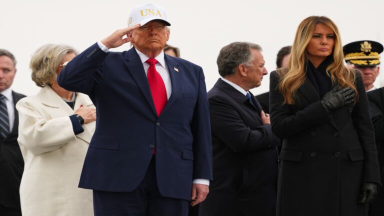 Trump fundraising pitch features U.S. soldiers killed in Iran war