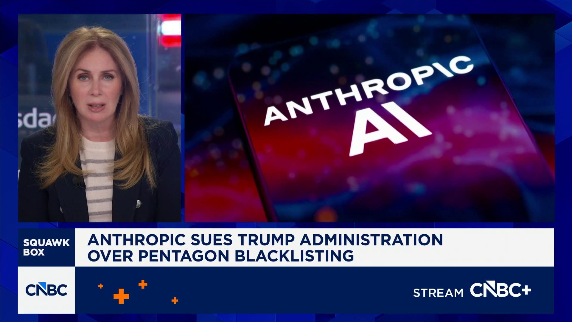 Anthropic sues Trump administration over Pentagon blacklisting