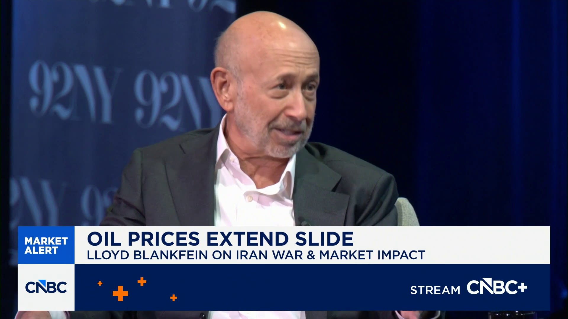 Former Goldman Sachs CEO Lloyd Blankfein: Iran war won't last very long 'because it can't'