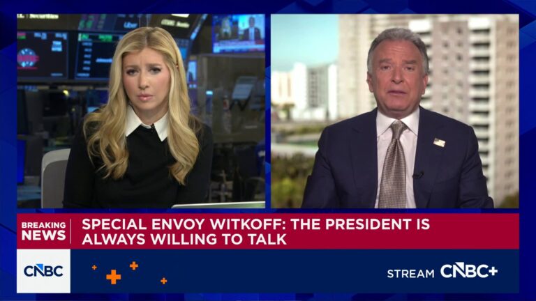 Steve Witkoff: Russians told Trump they have not shared intelligence with Iran during the war