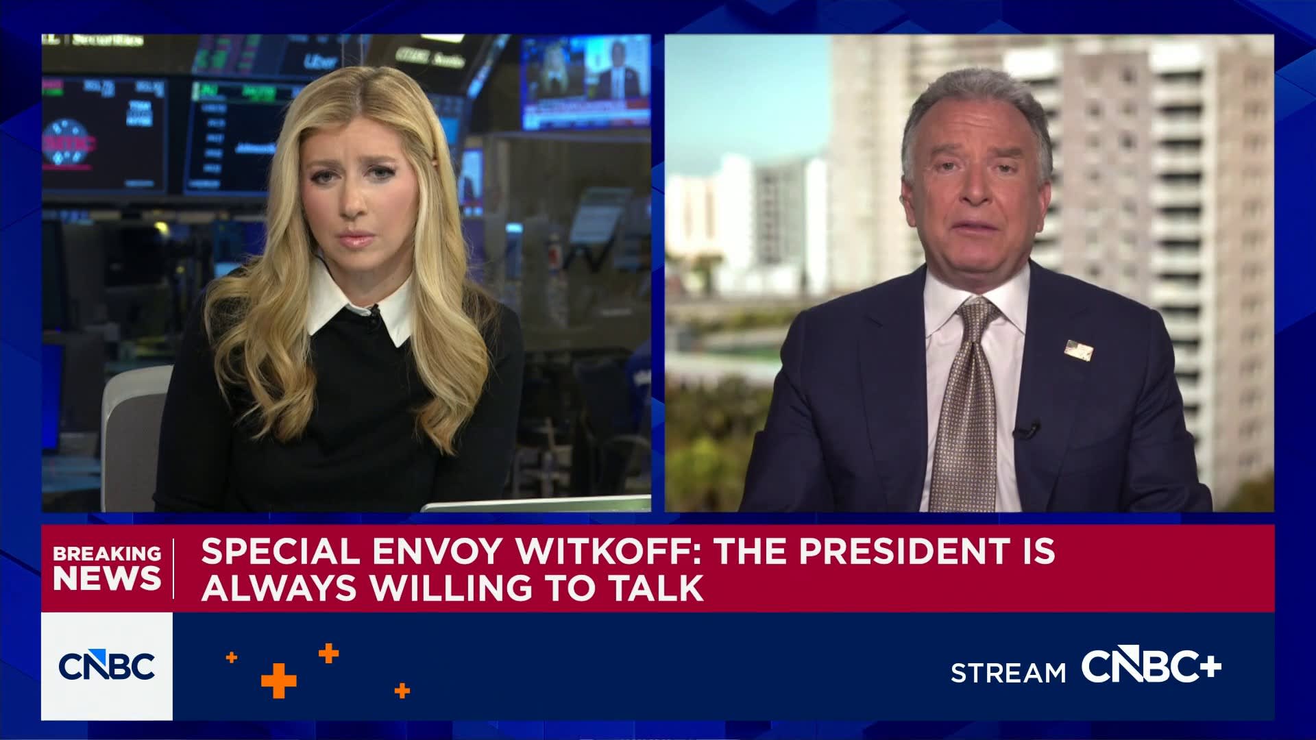 Steve Witkoff: Russians told Trump they have not shared intelligence with Iran during the war