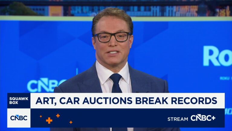 Art, car auctions break records: Here's what to know