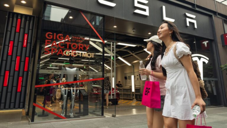 Tesla's China sales climb in the first two months of 2026 while BYD numbers drop