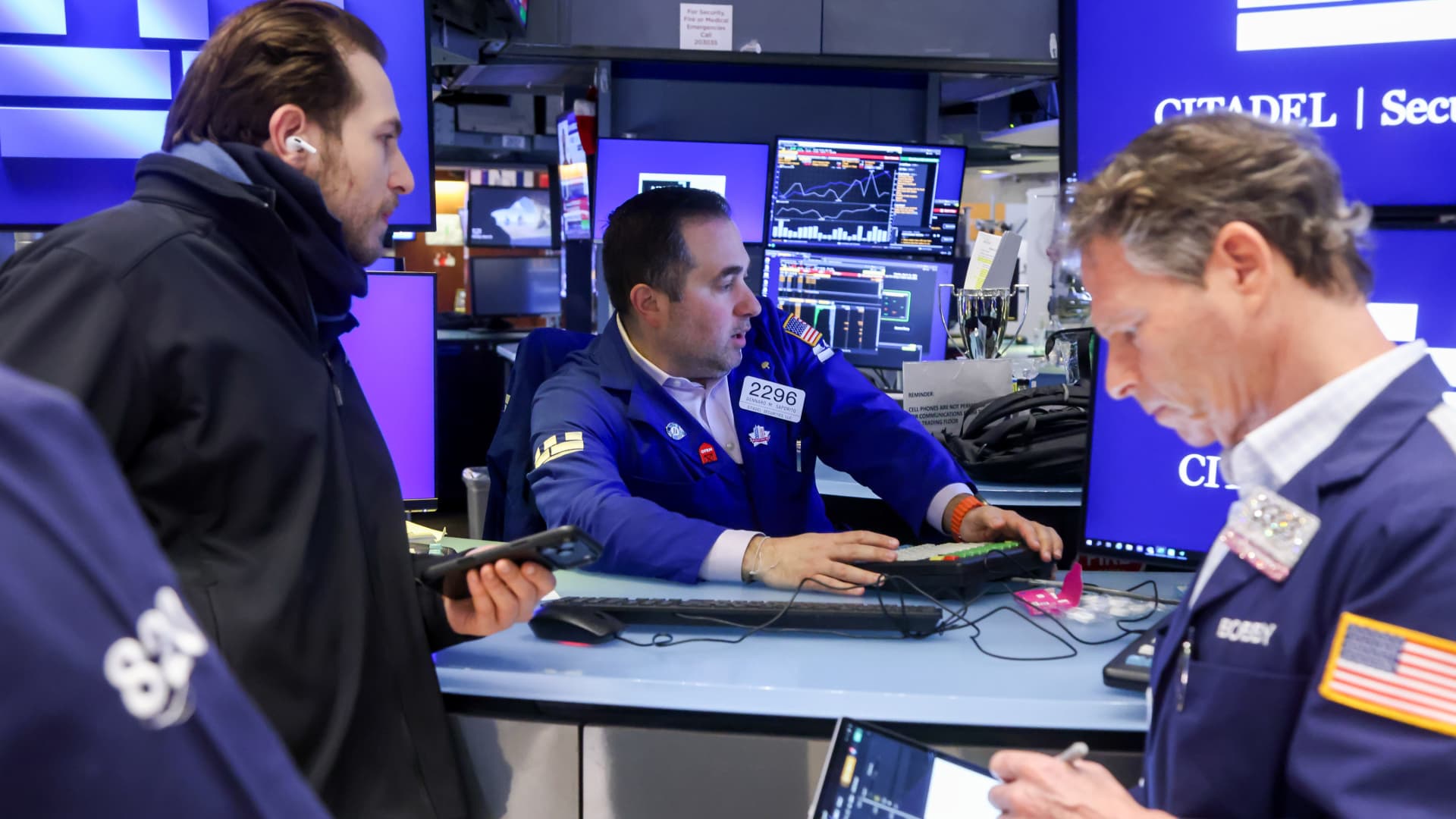 Stock futures are little changed after major averages rebound on easing oil prices: Live updates