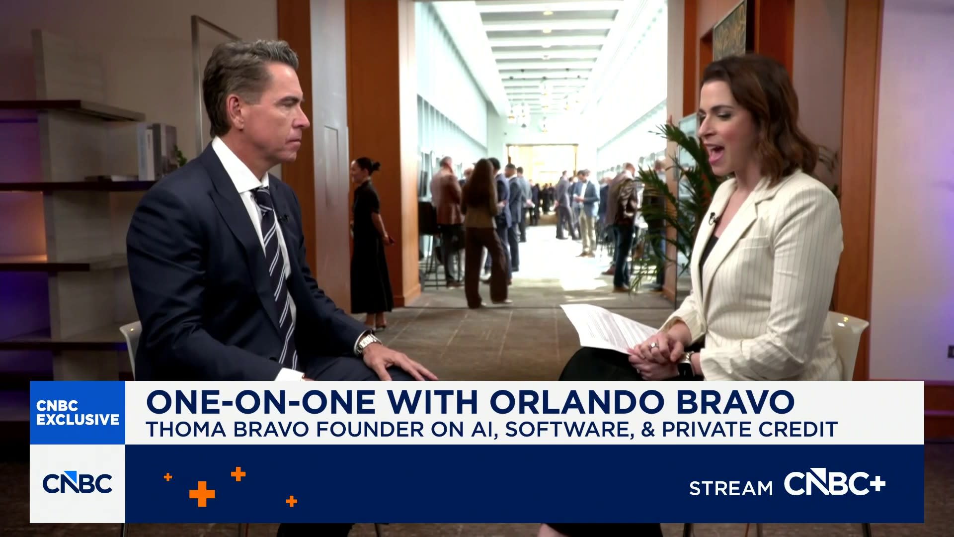 Orlando Bravo: Many software companies in the public markets will be disrupted by AI