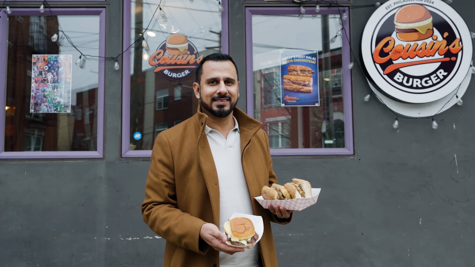 My halal burger chain brings in over $4 million a year